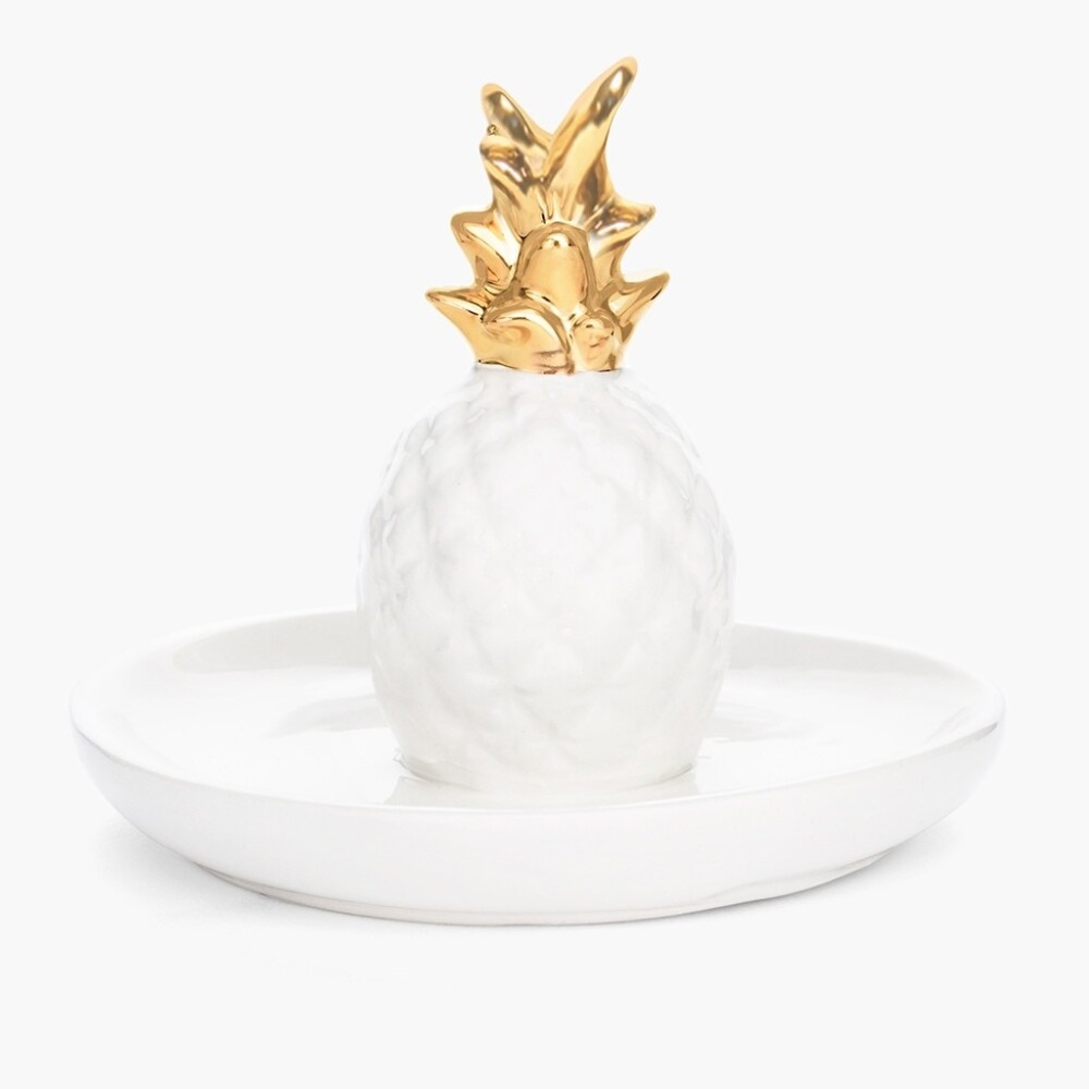 Oak Lane Pineapple Ring Holder NIB